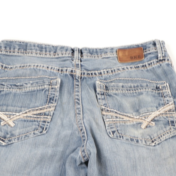 BKE Buckle Tyler Straight Leg Thick Stitch Jeans - Picture 9 of 11